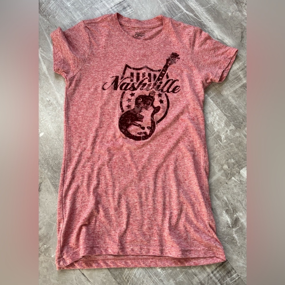 Women's Nashville Graphic Tee - Red